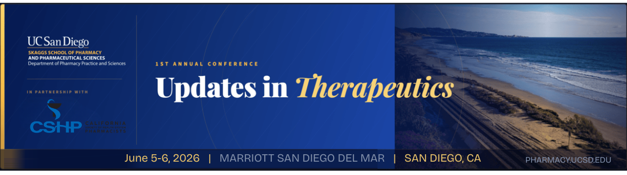 Updates in Therapeutics Conference Banner